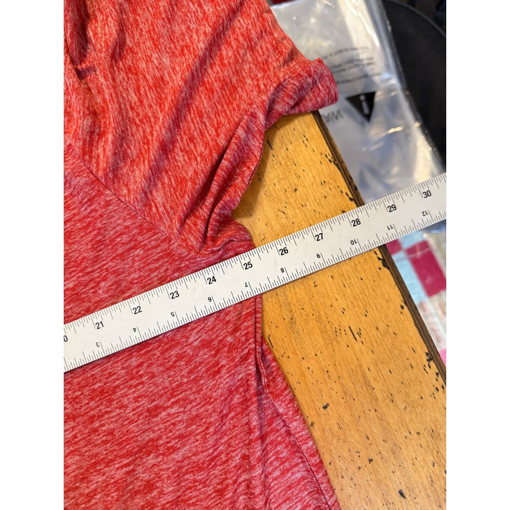 New w tags Ariat Charger XL Red Heather AriatTEK Performance Logo T-Shirt - Picture 4 of 6